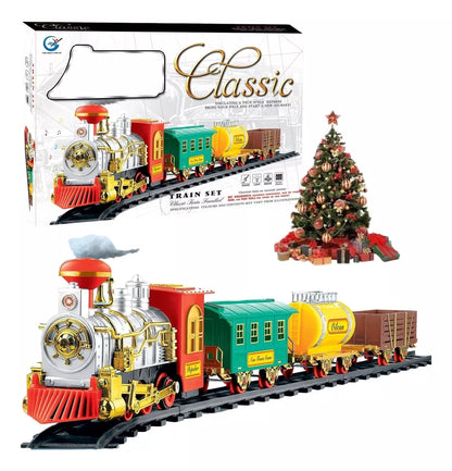 Tren Juguete Juguetes Tren Electrico Para Navidad Tren 14pcs