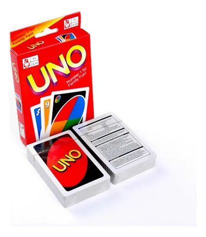 Uno Juego De Cartas Clasico - Diversión Para Toda La Familia