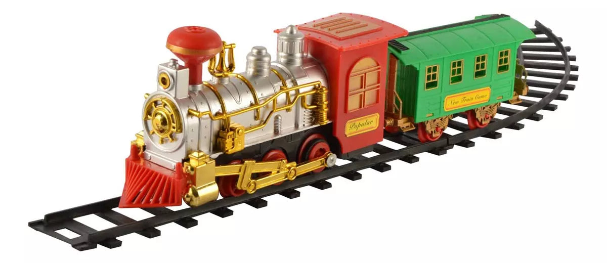Tren Juguete Juguetes Tren Electrico Para Navidad Tren 14pcs