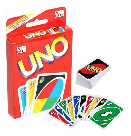 Uno Juego De Cartas Clasico - Diversión Para Toda La Familia