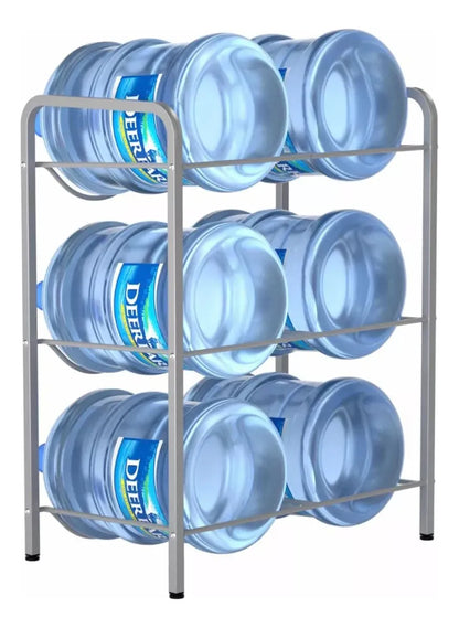 Estante Organizador Rack 6 Botellones Bidones Agua 20lt