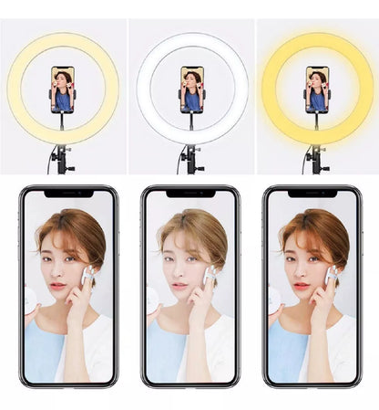 Aro Led Fotografia Aro De Luz Fotografia Luz Led Fotografia 26cm