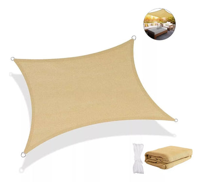 Toldo Rectangular Vela Sombreadora Toldo Impermeable 3,5x5mt