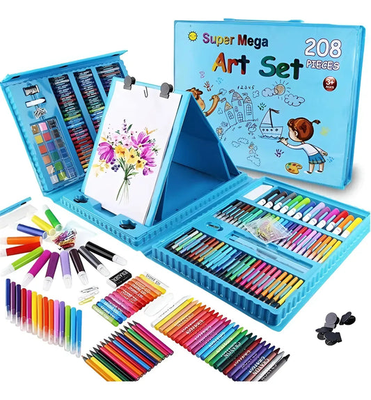 Set Para Pintar Lapices Colores Set Arte Set De Dibujo 180pcs