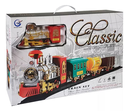 Tren Juguete Juguetes Tren Electrico Para Navidad Tren 14pcs