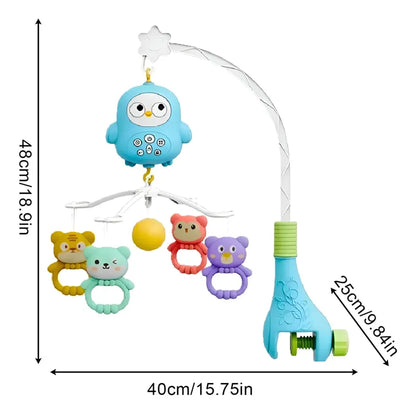 Movil Para Bebe Musical Luz Espanta Cuco Sonajero Coche Cuna