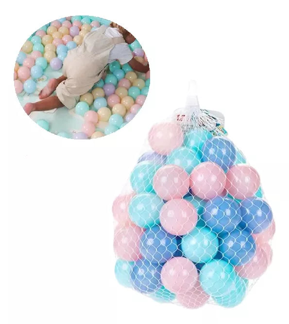 X25 Malla Pelotas Plastica Pelotas Para Piscina Pelotas 11cm