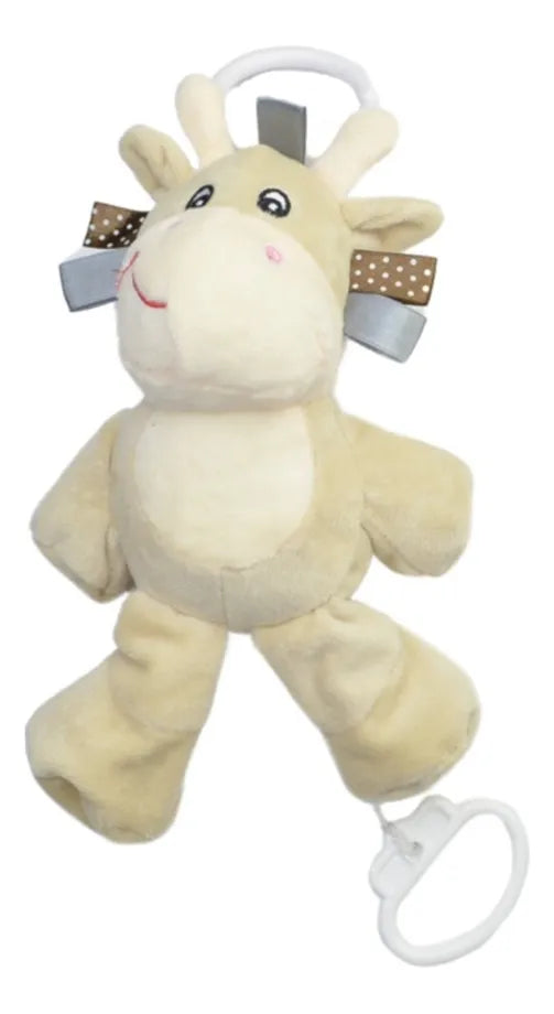 Peluche Sonajero Musical Para Bebe Juguete Peluche Colgante