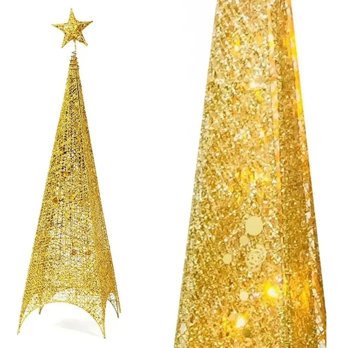 Arboles De Navidad Arbol Navideño Árbol De Navidad Con Luces 2.1mt