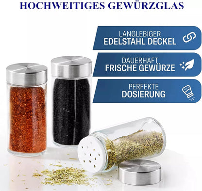 Porta Especiero Madera Condimentos Especieros 12 Frascos