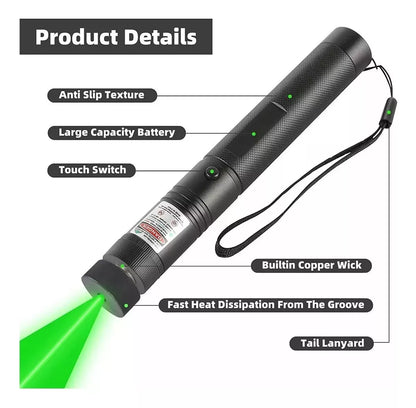 Laser Verde Laser Astronomico Puntero Láser Luz Laser 1000mw