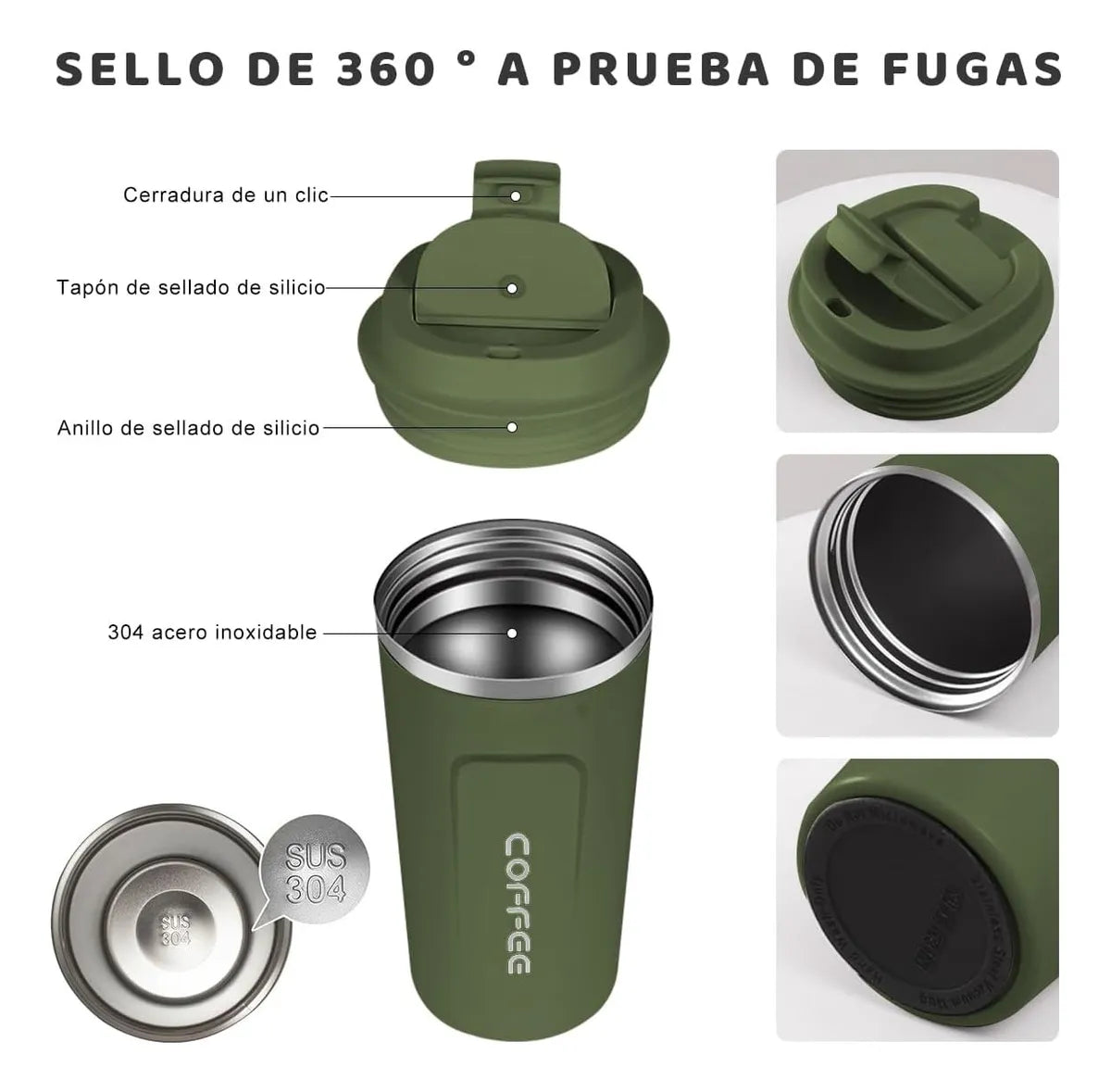 Termo Para Te Taza Termica Cafe Termo Liquidos Calientes