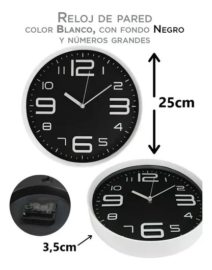 Reloj Mural Reloj Antiguo Reloj Pared Reloj De Pared Análogo