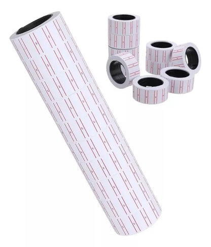 X10 Rollos 4000 Etiquetas Precios Etiquetadora Mx-5500
