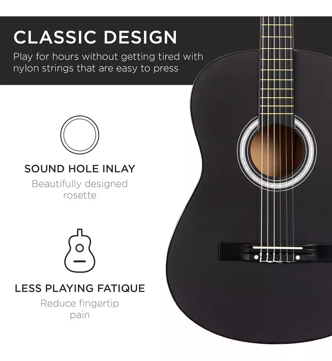 Guitarras Acusticas Guitarra Clasica Guitarra Negra Colores