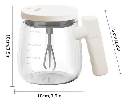 Tazon Mezclador Electrico Taza Capuchino Mug Recargable