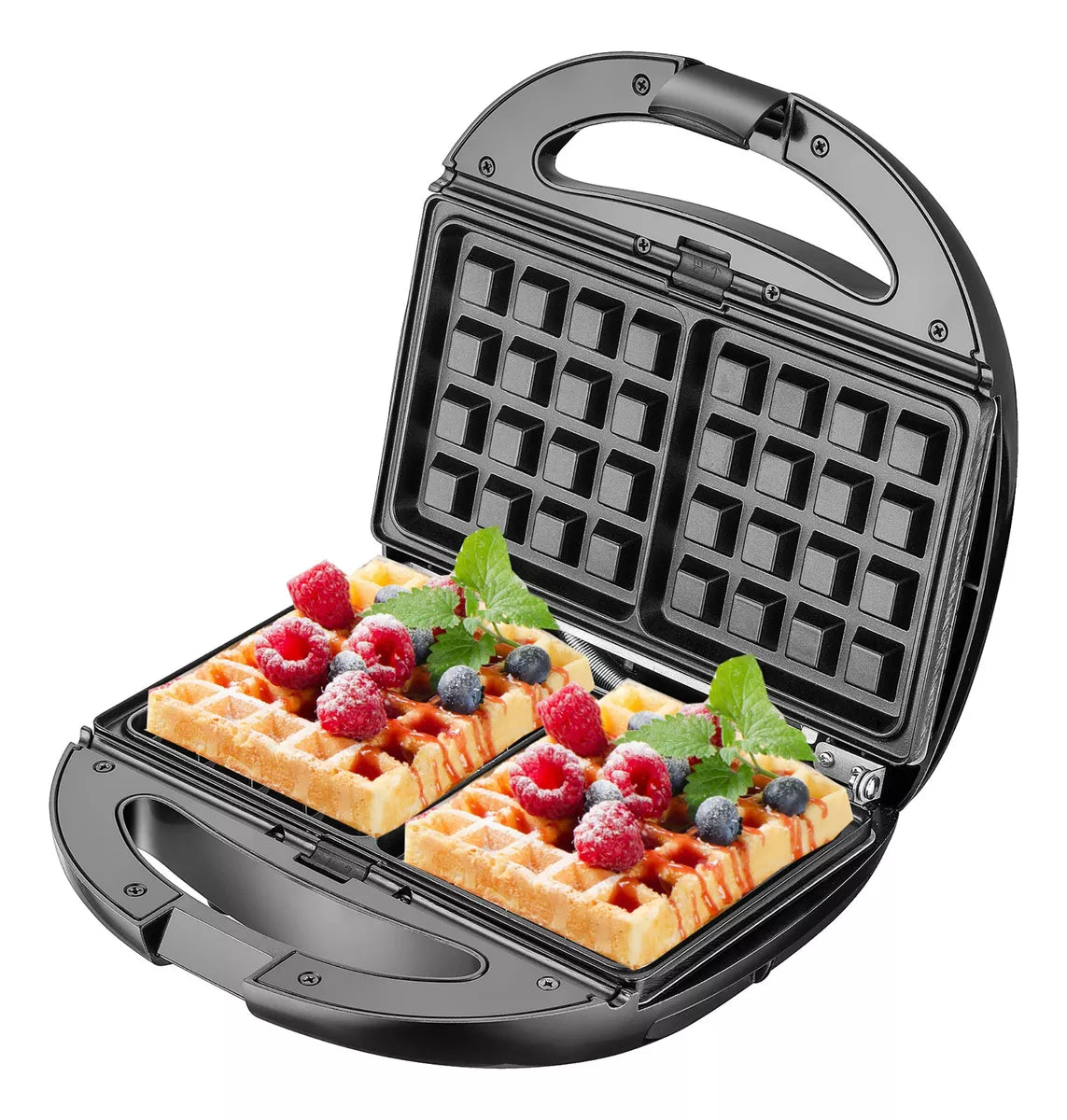 Sandwichera Eléctrica 3 En 1 Waflera Sandwichera Parrillera