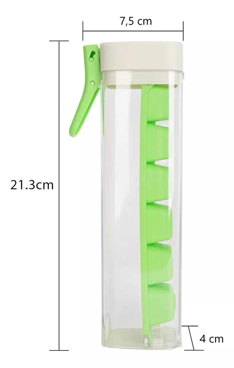 Hielera Cubitos De Hielo Portatiles Mini Bandeja 6 Cubo