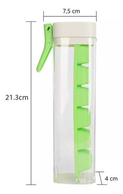 Hielera Cubitos De Hielo Portatiles Mini Bandeja 6 Cubo