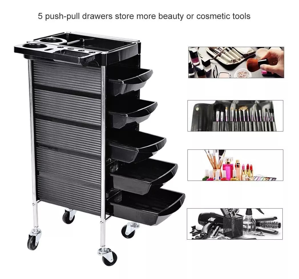 Carro Ayudante Peluqueria Barberia Carrito Organizador