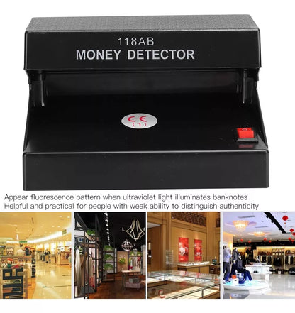 Detector De Billetes Falsos Lector Uv Detector De Escritorio
