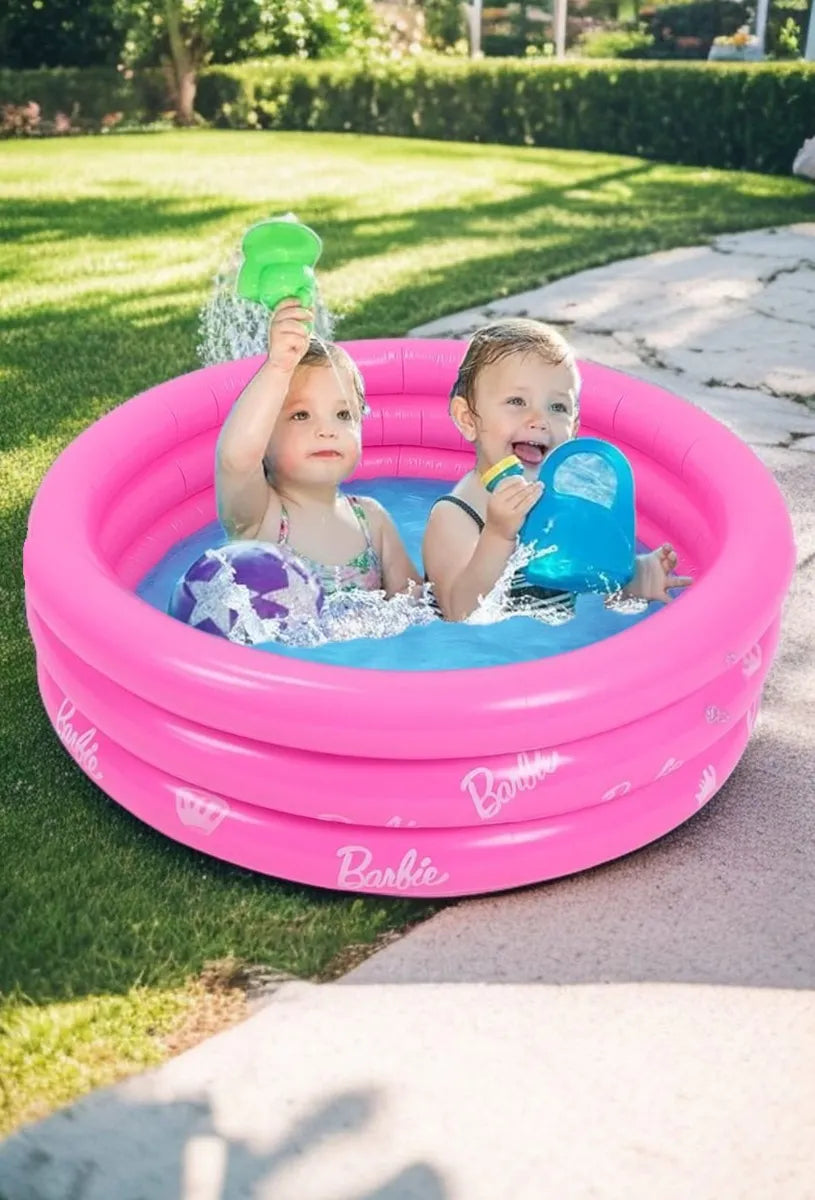 Piscina Inflable 3 Anillos Circular Para Niños Piscinas 80cm