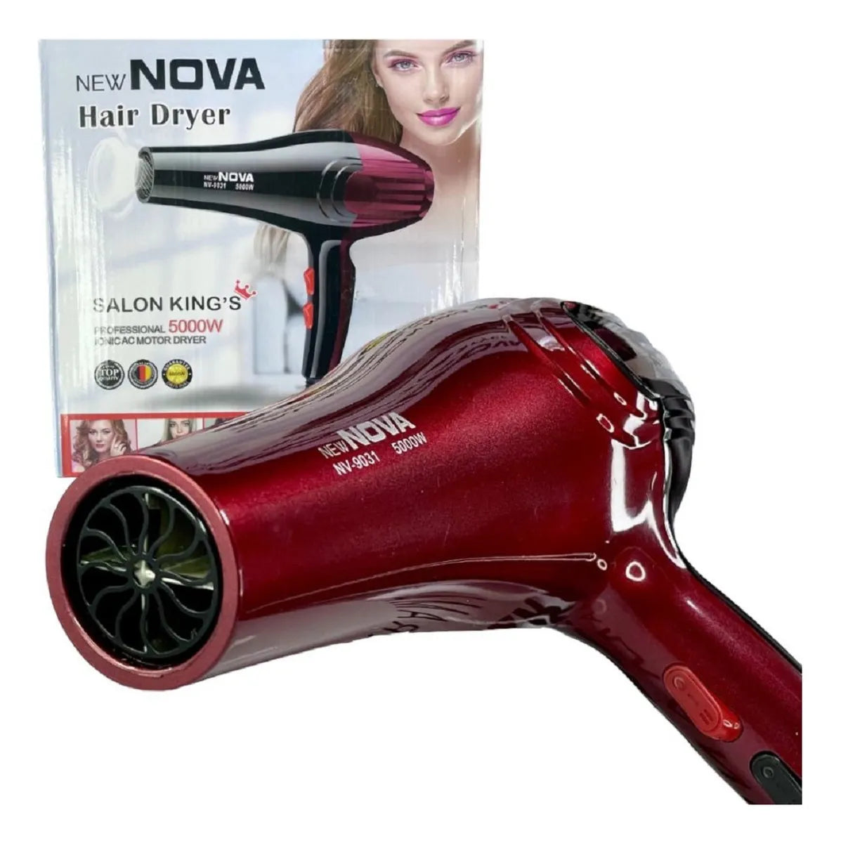 Secador Pelo Profesional Secadora De Pelo Secador 5000w