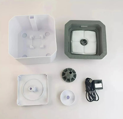 Bebedero Automatico Perros Y Gatos Fuente Agua Usb 2.5l