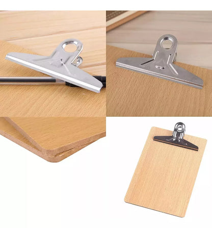 Tabla Sujeta Papeles Madera 21x14cm Tabla Apoyo Vertical