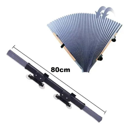 Parasol Retractil Quitasol Auto Cortina Para Sol Auto 80cm