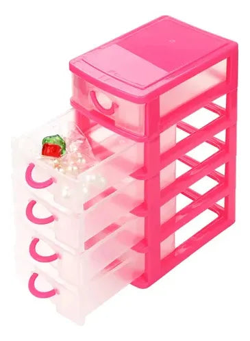 Mini Caja Almacenamiento Organizador Joyero