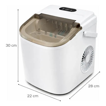 Maquina De Hielo Electrica Hielo Automatico Portatil Hielera