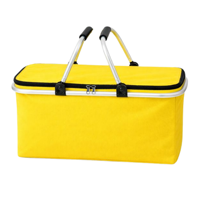 Bolso Termico Cooler Canasta Picnic Plegable Portatil
