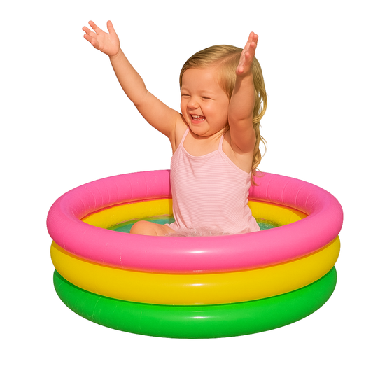 Piscinas Inflables Para Niños Piscina Pequeña 3 Aros 60cm24
