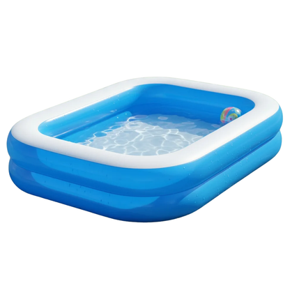Piscina Inflable Plastico Piscina Rectangular 2 Anillos 2mt
