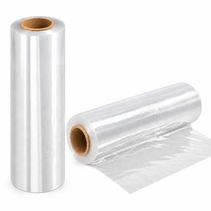 Pack 2 Rollo Alusa Film 5k Transparente Film Embalaje Industrial 5kilos