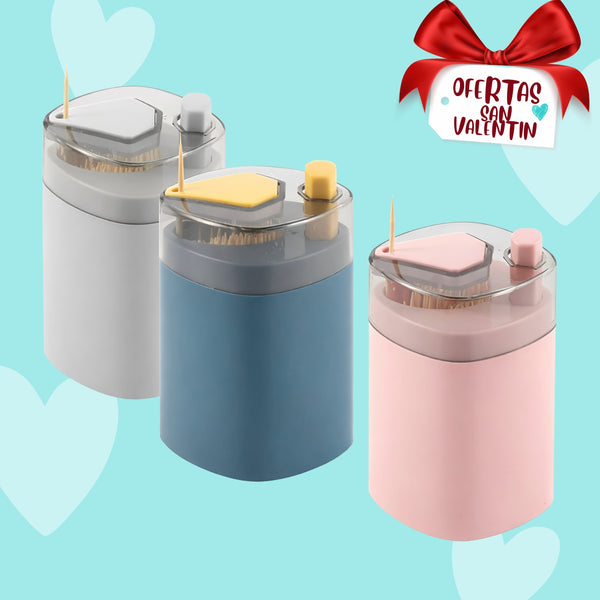 Dispensador De Palillos De Dientes Automático Mondadiente