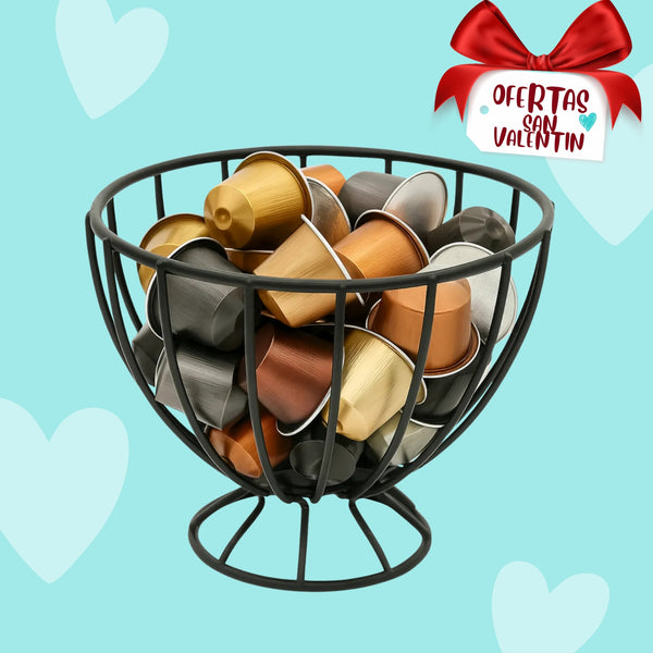 Frutero Mini Bowl Frutero De Mesa Organizador Capsulas Cafe