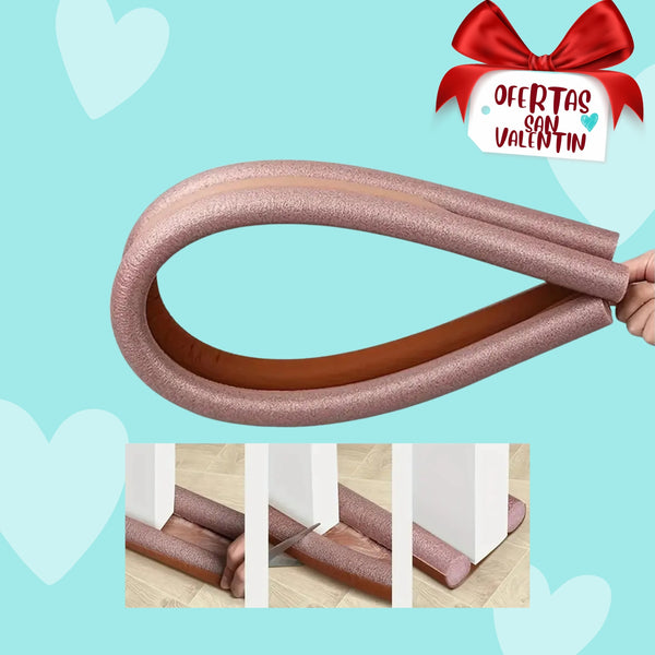 Protector Doble Aislante De Frio Polvo Para Puertas Ventanas