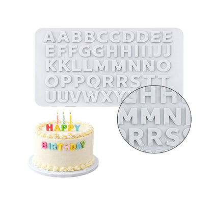 Moldes Silicona Reposteria Para Chocolates Letras Reposteria