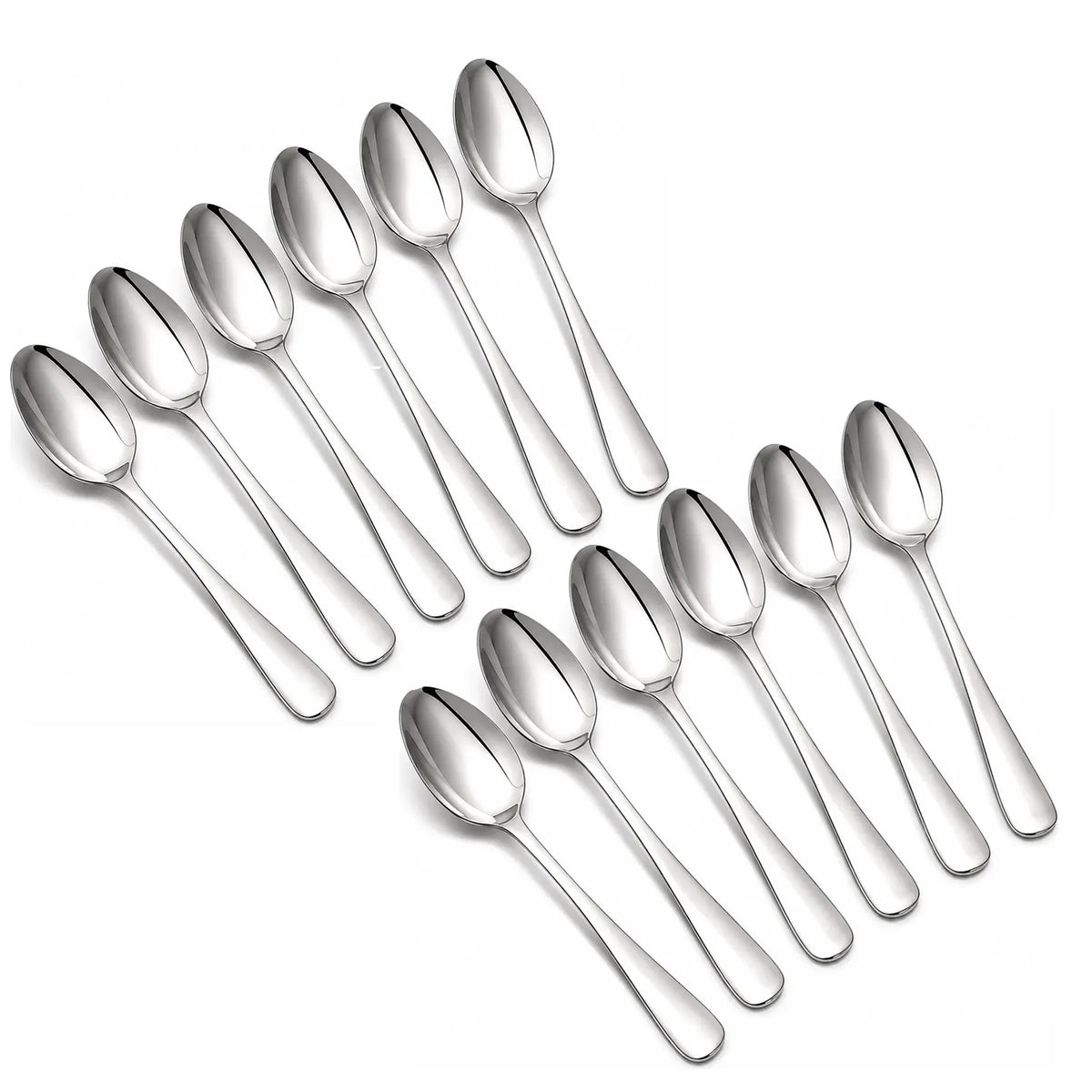 Pack X12 Cucharas Grandes Para Servir Sopa Acero Inoxidable
