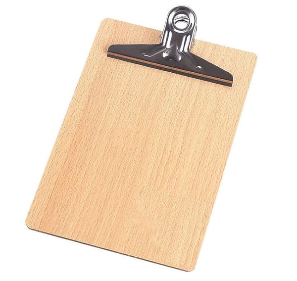 Tabla Sujeta Papeles Madera 29x19cm Tabla Apoyo Vertical