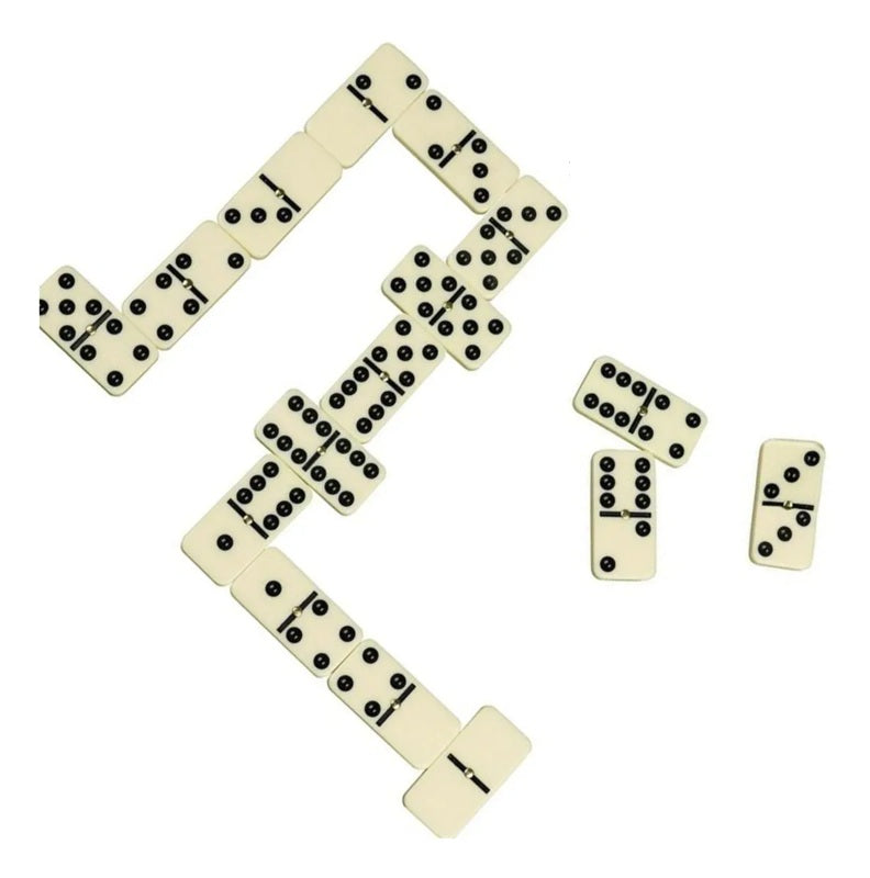 Domino Familiar Juegos De Mesa Juego Domino 28 Piezas 9mm