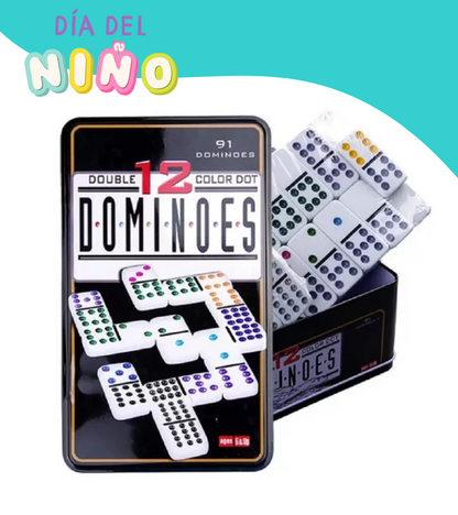 Juegos De Mesa Juego Domino Familiar Juego Domino 91 Piezas