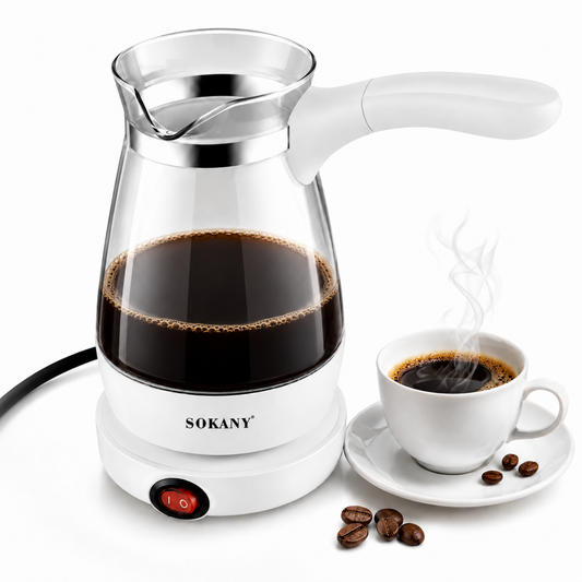 Cafetera Turca Electrica 500ml Hervidor Cafe Sokany 600w