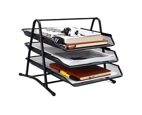 Portapapeles Organizador De Escritorio Archivador 3 Bandejas