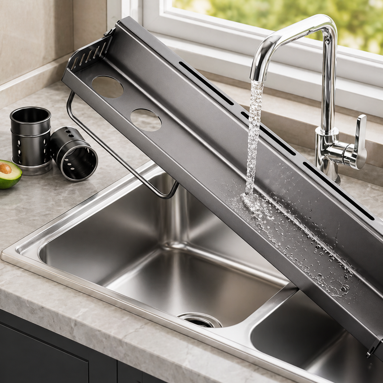 Organizador Soporte Colgador Utensilios Cocina Condimentos