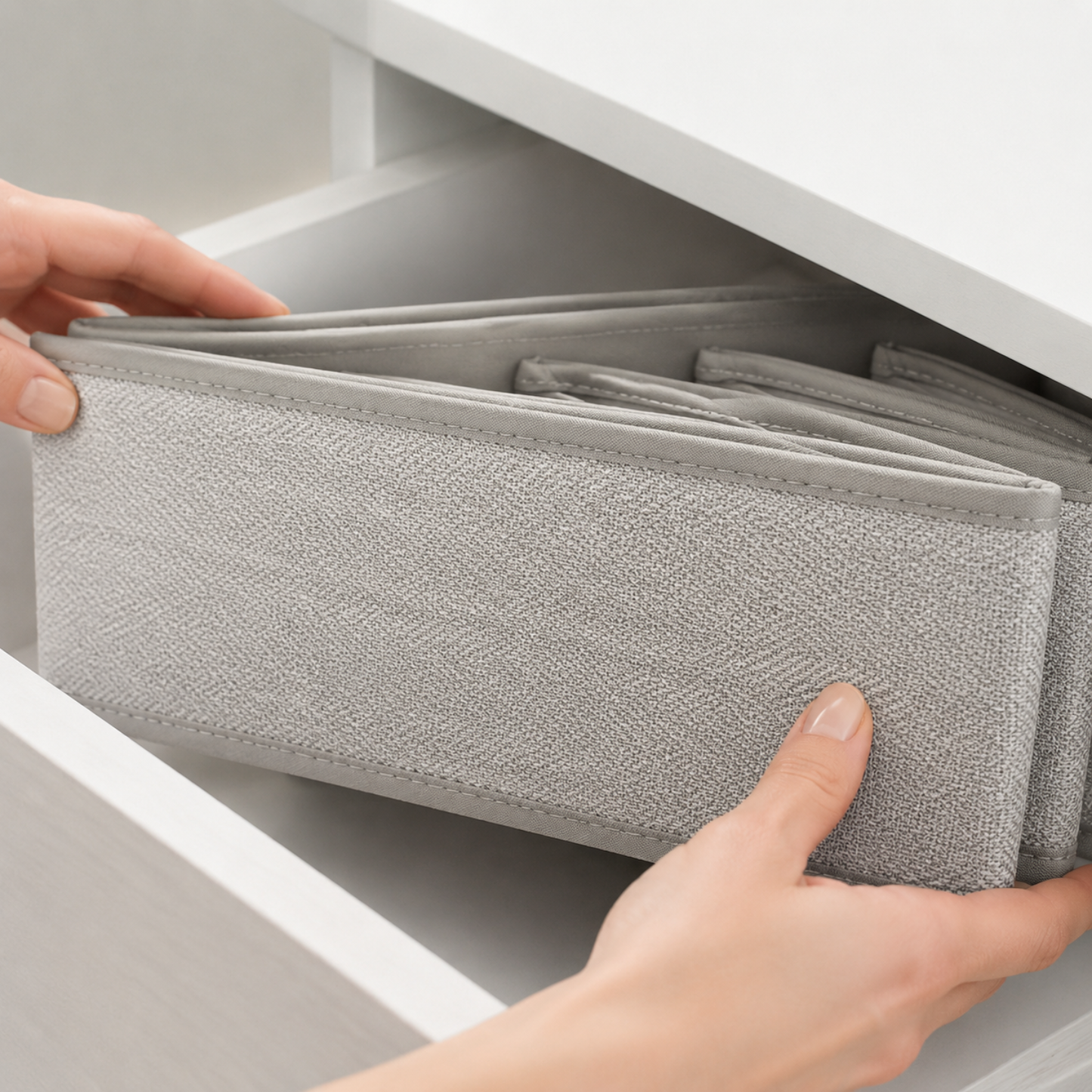 Caja Organizadora Plegable Caja Almacenamiento 32x32x12cm