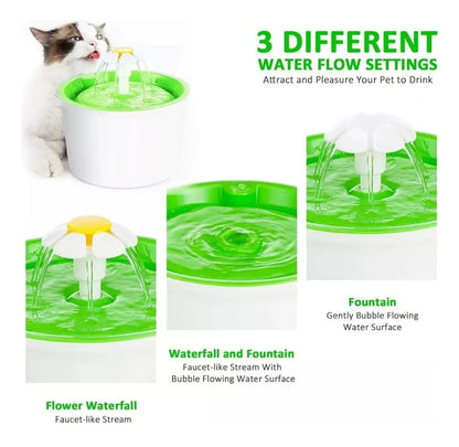 Bebedero Para Gatos Fuente De Agua Gatos Dispensador Agua