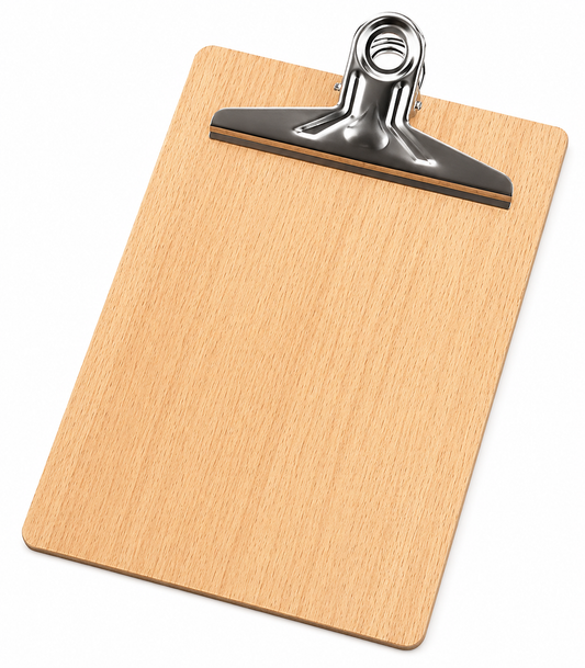 Tabla Sujeta Papeles Madera 29x19cm Tabla Apoyo Vertical